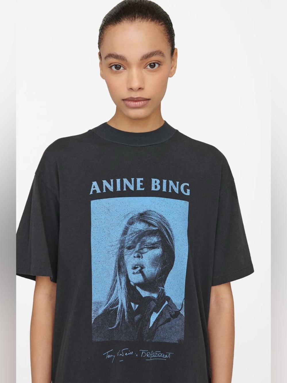 Anine Bing Ashton AB x TO x Brigitte Bardot T-Shirt - Picture 2 of 8